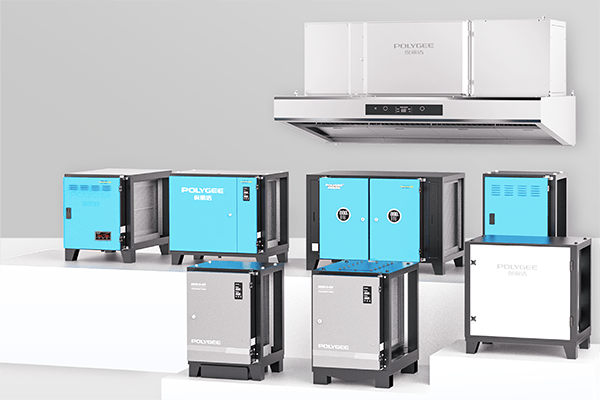 Polygee Commercial Kitchen In-Duct ESP Unit