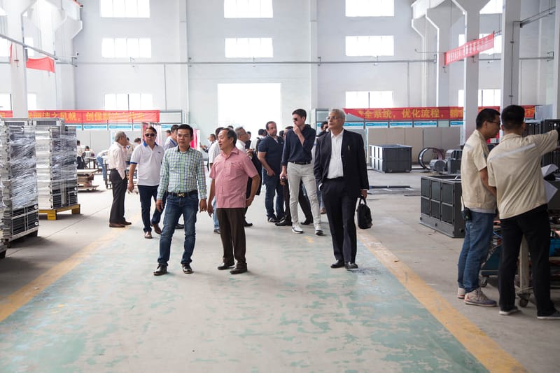 Overseas clients inspection