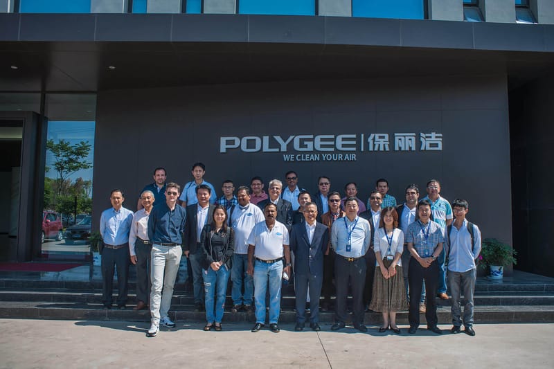 Global partnership factory visit