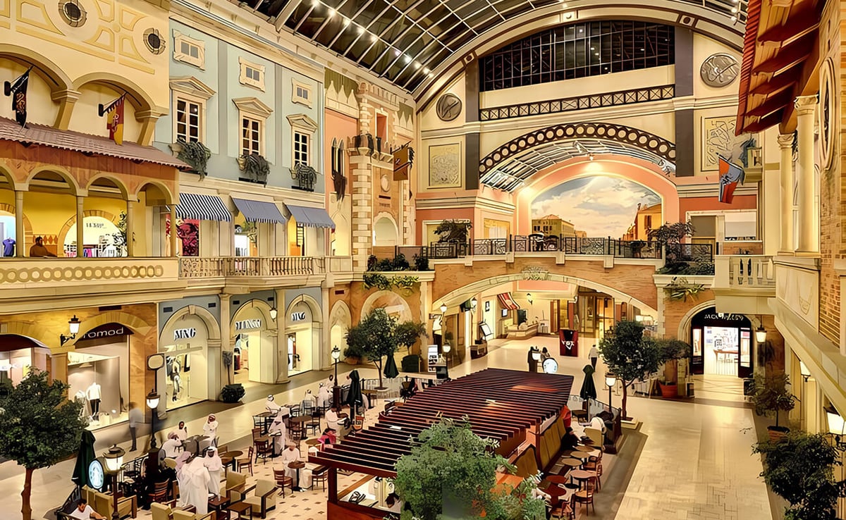 Dubai Mall using Polygee ESP for food court ventilation