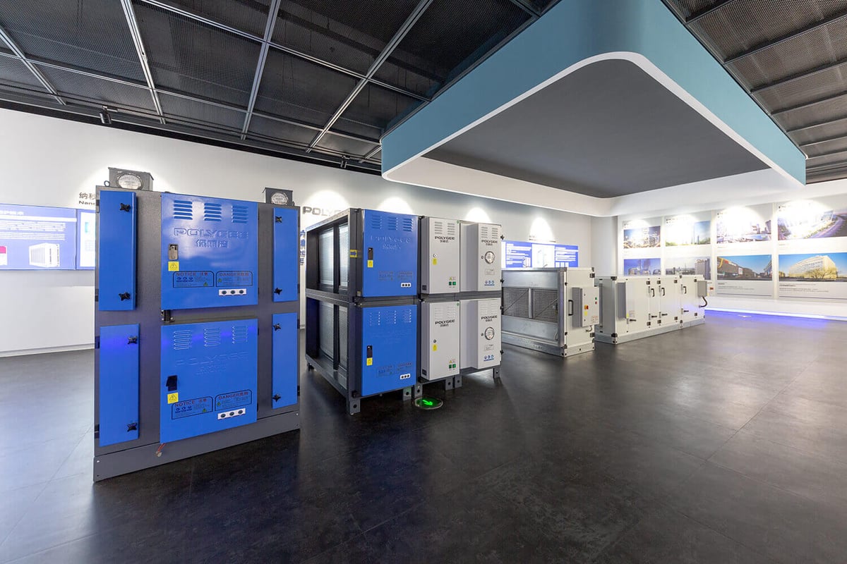 Polygee product showroom