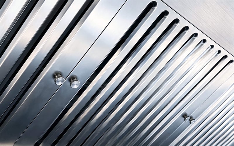 Large suction design with external duct fan support
